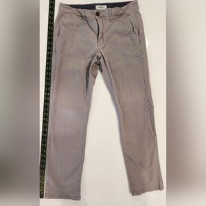Flag & Anthem Men's Slim Fit Chino Pants - Gray 32/30